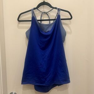 GapFit Double-Layer Strappy Shelf Tank
